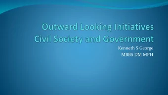 Kenneth S George  MBBS DM MPH  From Risk to Disease  Adapted from the WHO  Leading causes of death