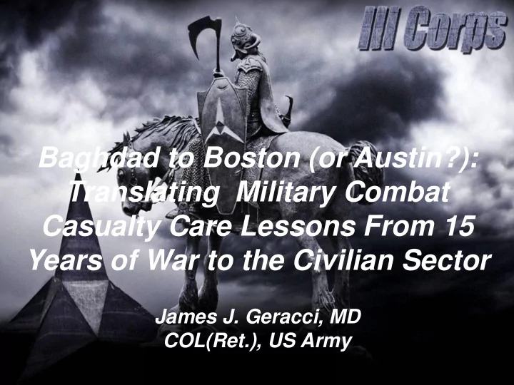 translating military combat