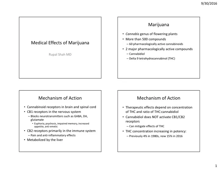 marijuana
