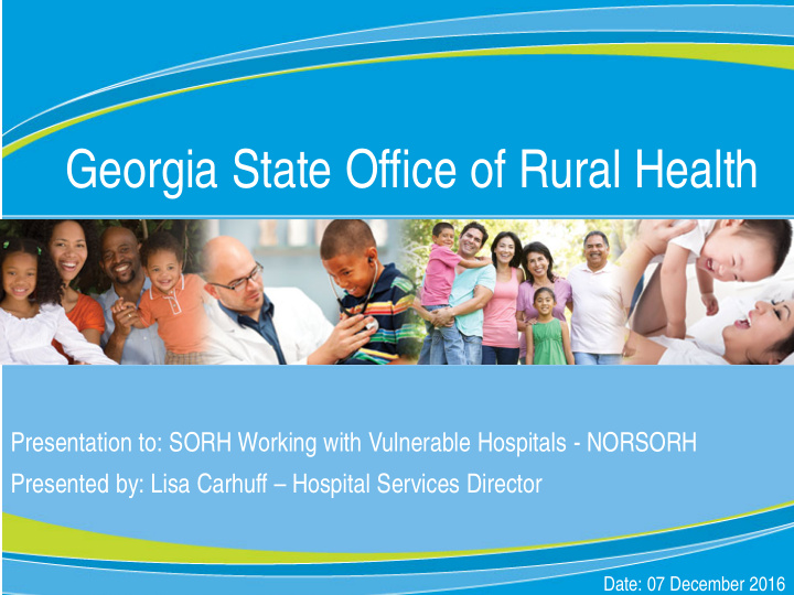 georgia state office of rural health