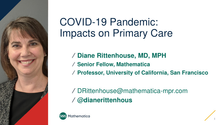 covid 19 pandemic impacts on primary care