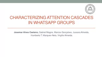 IN WHATSAPP GROUPS Josemar Alves Caetano, Gabriel Magno, Marcos Gonalves, Jussara Almeida,