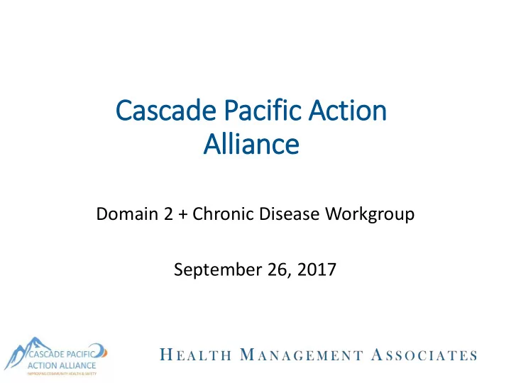 cascade pacific ac action allia lliance