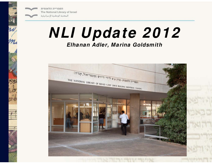 nli update 2012