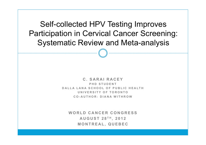 self collected hpv testing improves participation in