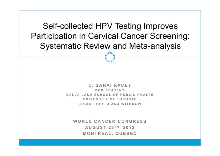self collected hpv testing improves participation in