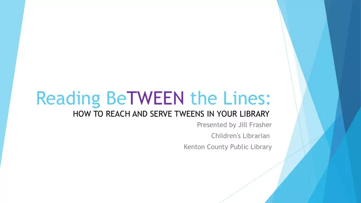 reading between the lines