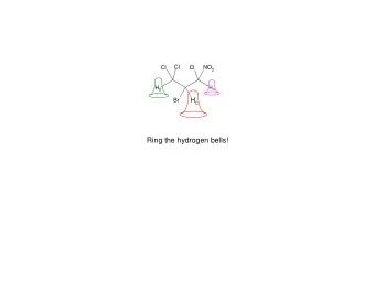 Ring the hydrogen bells! H c H e H g H c H e H g  frequency H c H e H g  time  frequency  time  Cl