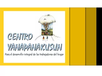 OUR MISSION  2016  Centro Yanapanakusun  2  Families reunited  2016  Centro Yanapanakusun  3  Our