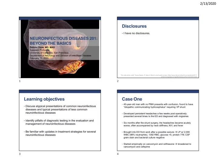 disclosures
