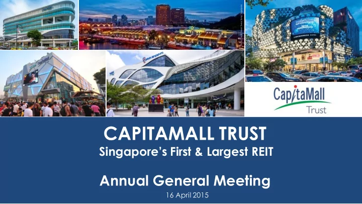 capitamall trust