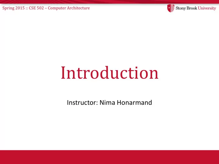 introduction