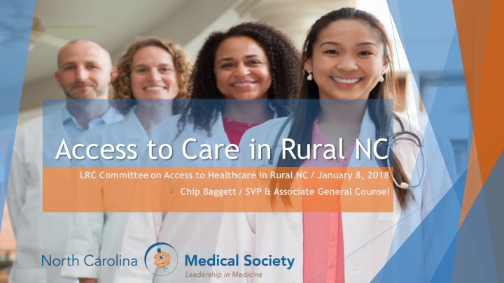 access to care in rural nc