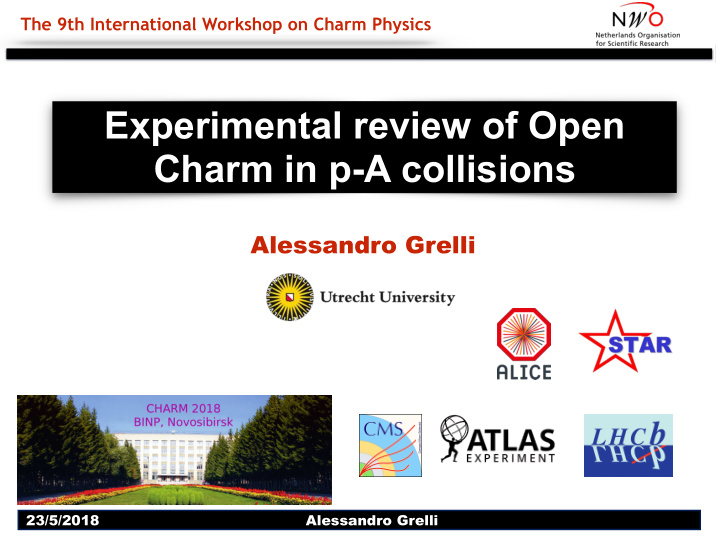 experimental review of open charm in p a collisions