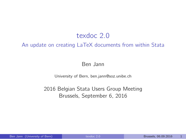 texdoc 2 0