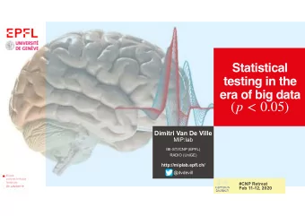 ( p &lt; 0.05) Dimitri Van De Ville   MIP:lab IBI-STI/CNP (EPFL)  RADIO (UniGE)