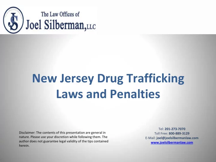 laws and penalties