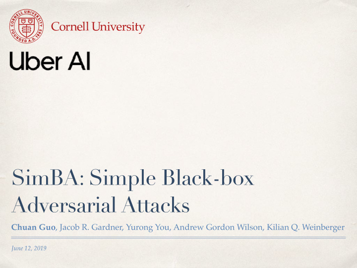 simba simple black box adversarial attacks