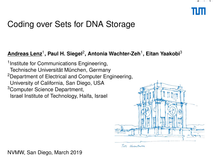 coding over sets for dna storage