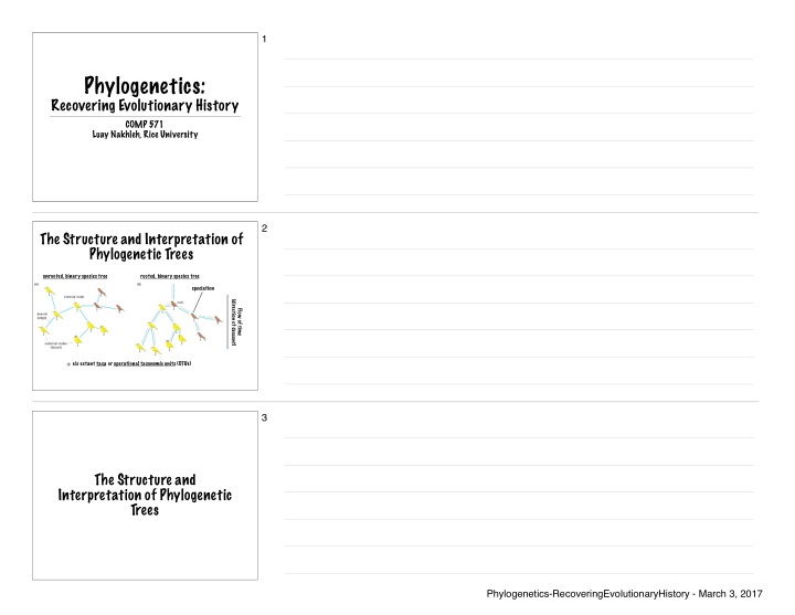 phylogenetics