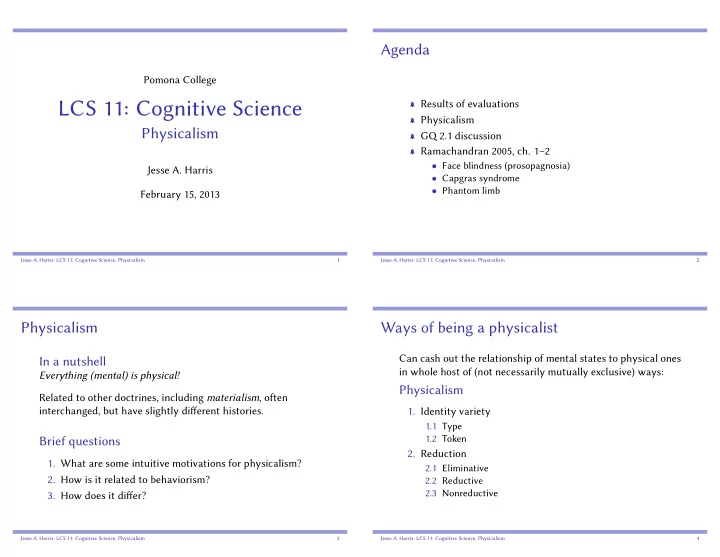 lcs 11 cognitive science