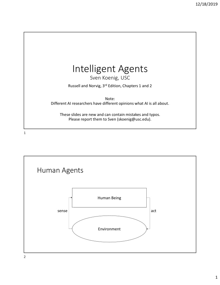 intelligent agents