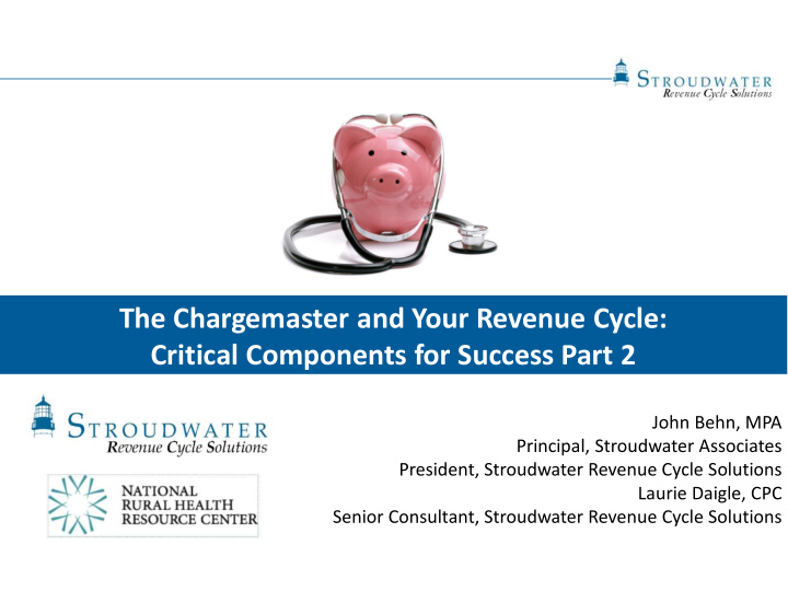 the chargemaster and your revenue cycle critical