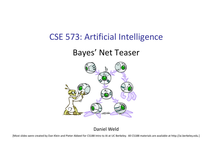 cse 573 artificial intelligence