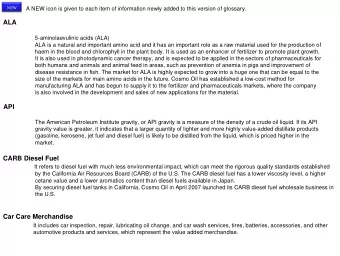 ALA  5-aminolaevulinic acids (ALA)  ALA is a natural and important amino acid and it has an