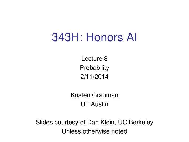 343h honors ai