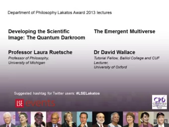Quantum Theory and the Many-  Worlds Interpretation  David Wallace (Balliol College, Oxford)  LSE,