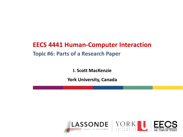 eecs 4441 human computer interaction