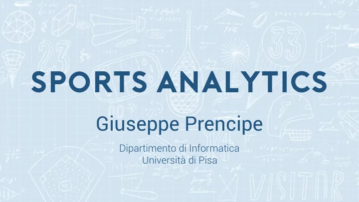 sports analytics