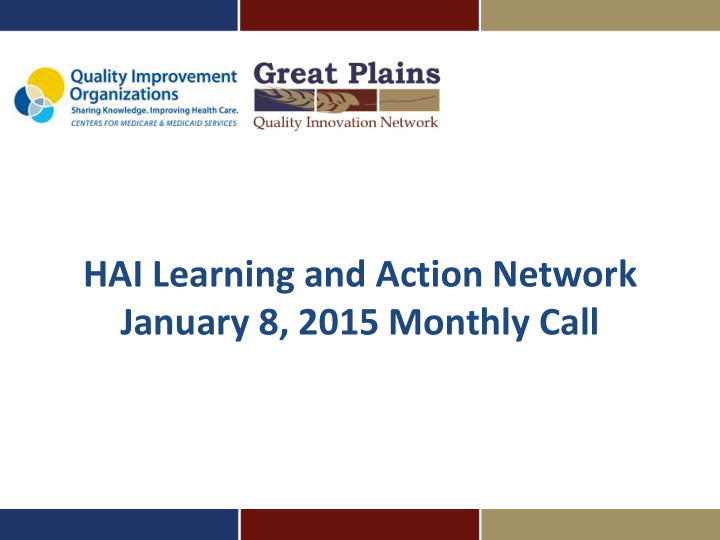 hai learning and action network january 8 2015 monthly