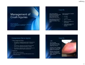 Management of  engineer presents with right  is his recovery?  arm pain and weakness  1.  5-10 days