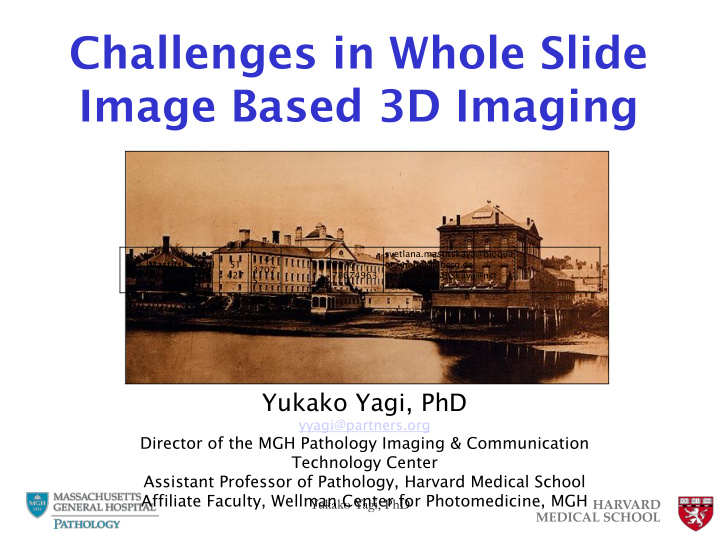 image based 3d imaging