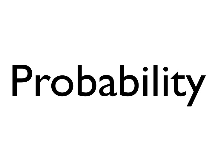 probability probability