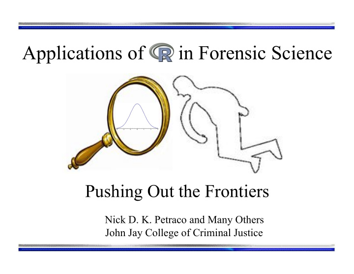 applications of in forensic science