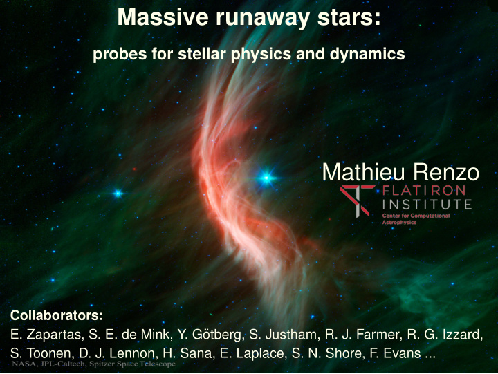 massive runaway stars