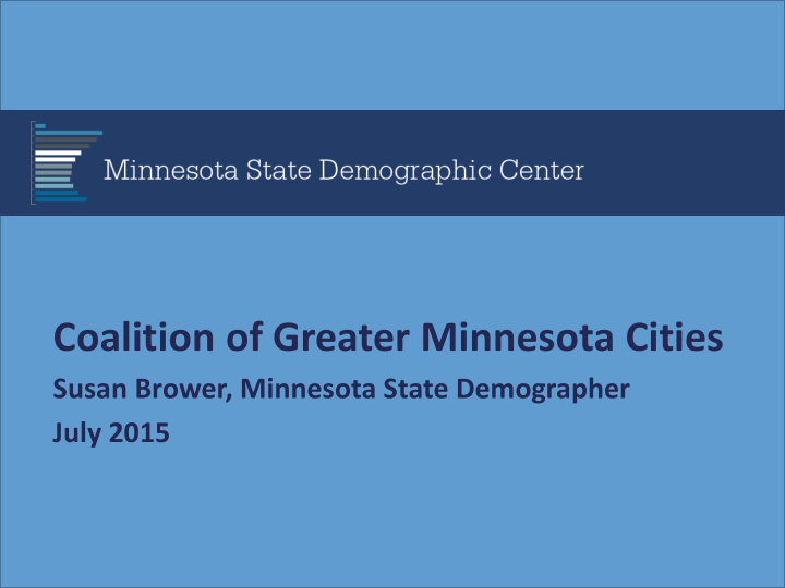 coalition of greater minnesota cities