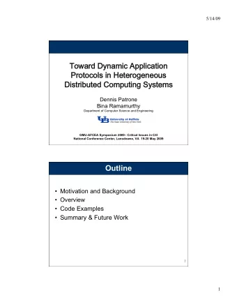 TowardDynamicApplication  TowardDynamicApplication