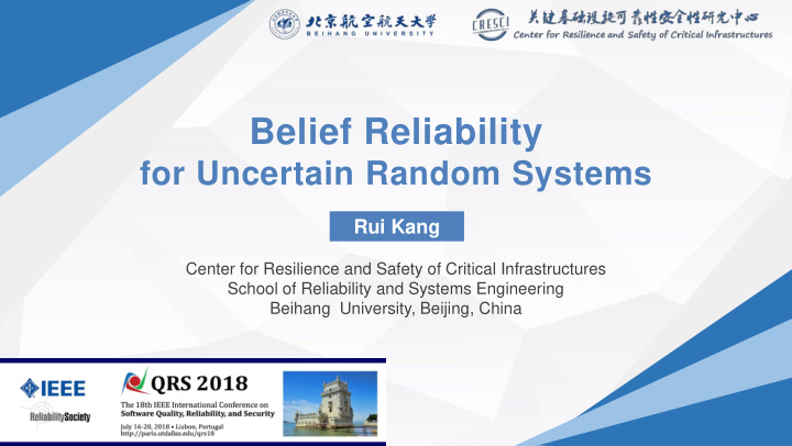 belief reliability