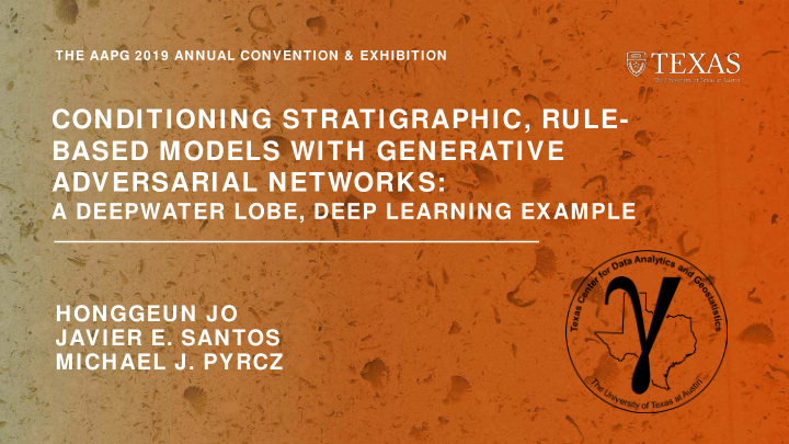 conditioning stratigraphic rule based models with