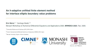 An h-adaptive unfitted finite element method  for interface elliptic boundary value problems Eric