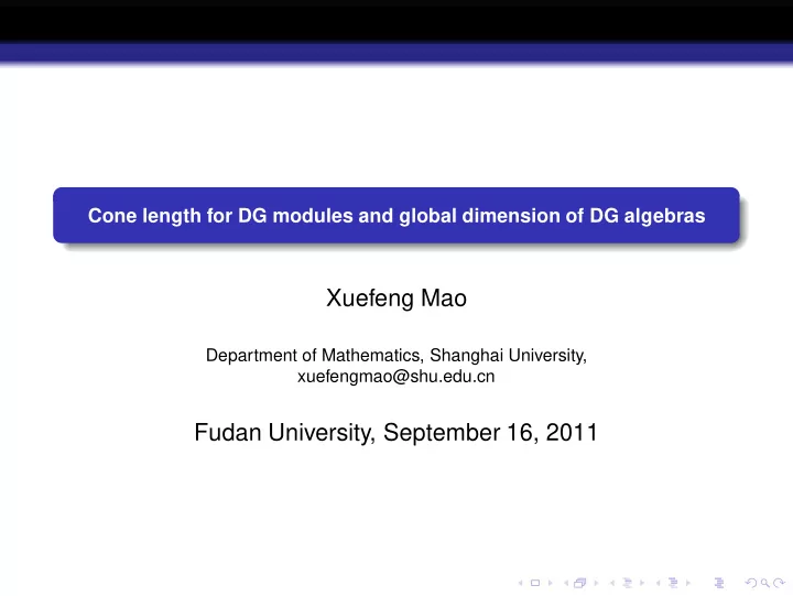xuefeng mao