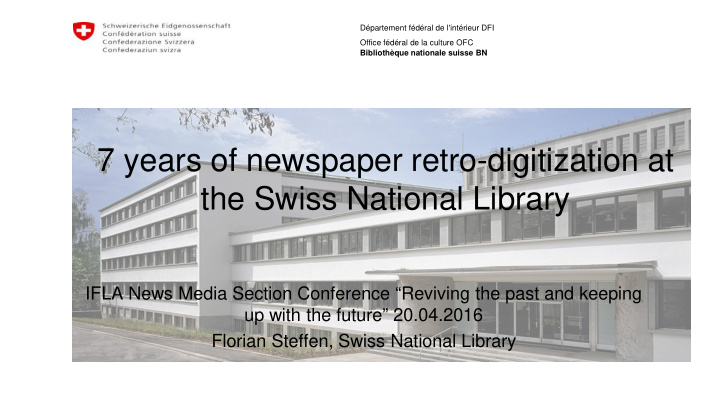 ifla news media section conference reviving the past and
