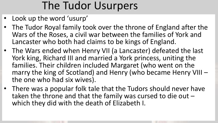 the tudor usurpers