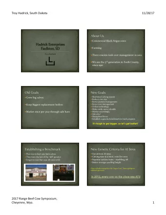 Troy Hadrick, South Dakota  11/28/17  Commercial Black Angus cows  Farming  Troy Hadrick