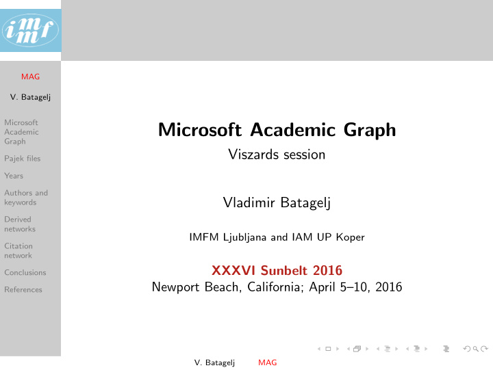 microsoft academic graph