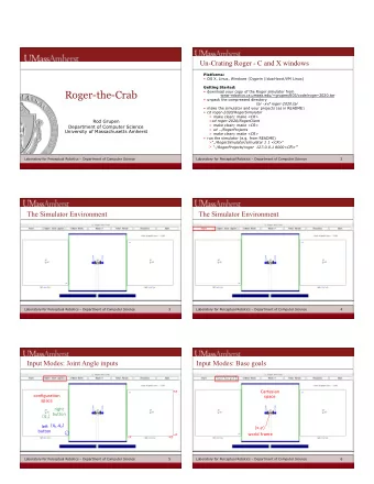 Roger-the-Crab   download your copy of the Roger simulator from